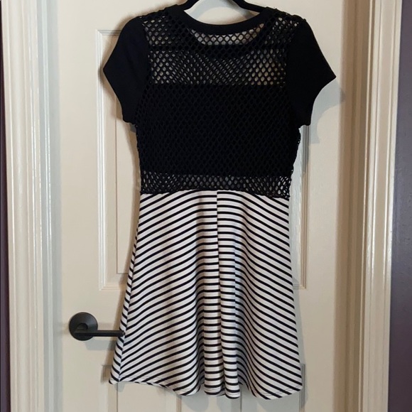Charlotte Russe Black and White Cutout Dress - Picture 3 of 3